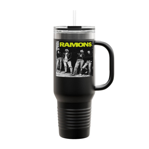 The Ramons Funny Wrestler Insulated Travel Mug