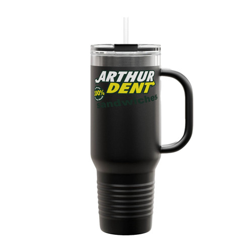 The Sandwich Maker Hitchhiker's Guide To The Galaxy Parody Insulated Travel Mug