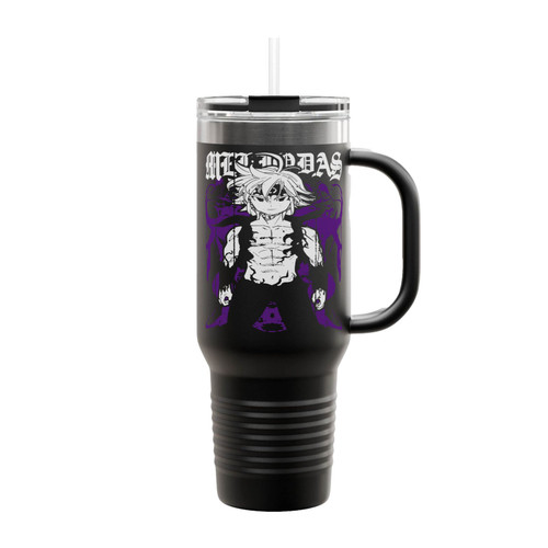 The Seven Deadly Sins Meliodas The Dragon's Sin Of Wrath Insulated Travel Mug