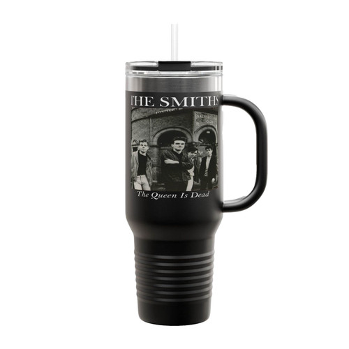The Smiths The Queen Is Dead Rock Band Insulated Travel Mug
