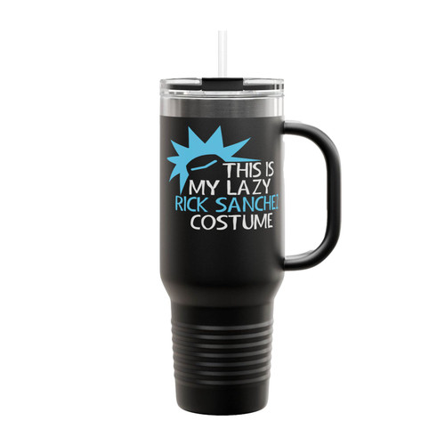 This Is My Lazy Rick Sanchez Costume Insulated Travel Mug