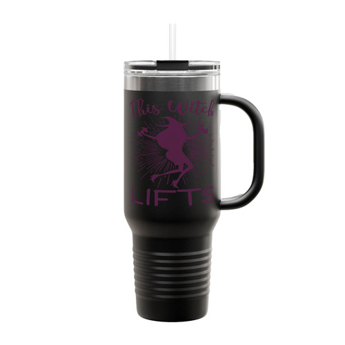 This Witch Lifts Insulated Travel Mug