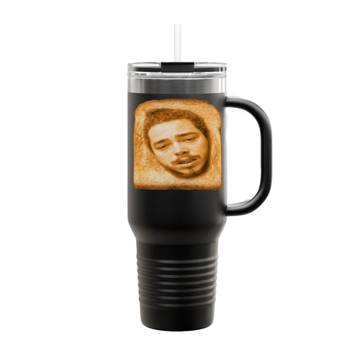 Toast Malone Post Malone Parody Funny Insulated Travel Mug