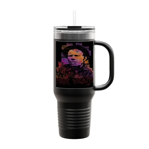Tom Waits Music Legend Insulated Travel Mug