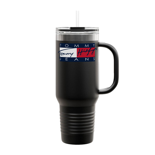Tommy Hilfiger Jeans Flag Insulated Travel Mug