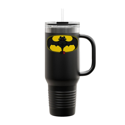 Toothles Batman How To Train Your Dragon Insulated Travel Mug
