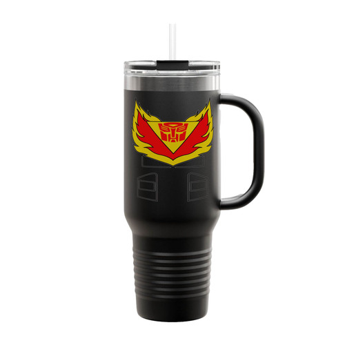 Tracks Transformers 80S Insulated Travel Mug