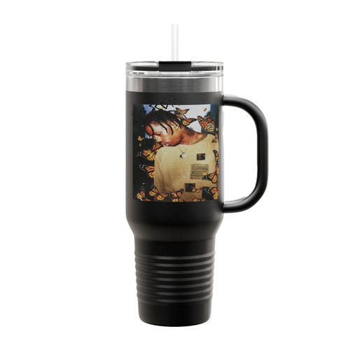 Travis Scott Butterfly Effect Insulated Travel Mug