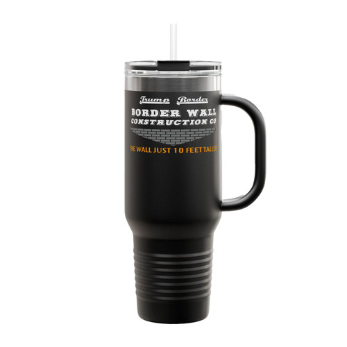 Trump Border Wall Construction Co Insulated Travel Mug