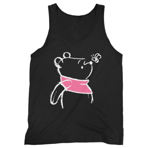 Our cotton winnie the pooh sketch men tank top is perfect for those intense workouts in the gym, at practice or pickup games.