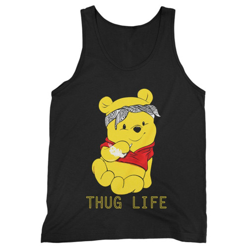 Our cotton winnie the pooh thug life men tank top is perfect for those intense workouts in the gym, at practice or pickup games.