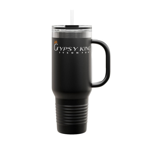 Tyson Fury The Gypsy King Boxing Insulated Travel Mug