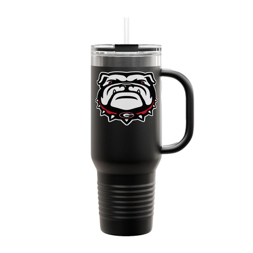 Uga Georgia Bulldog Insulated Travel Mug
