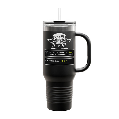 Undertale Sans Insulated Travel Mug