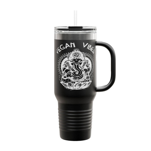 Vegan Vibes Insulated Travel Mug