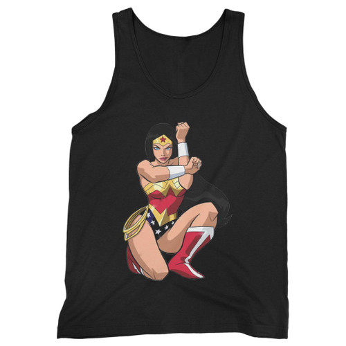 Our cotton wonder woman dc comics men tank top is perfect for those intense workouts in the gym, at practice or pickup games.