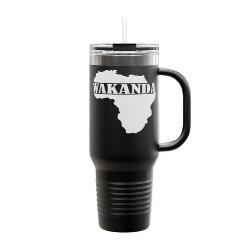Wakanda Black Planther Movie Insulated Travel Mug
