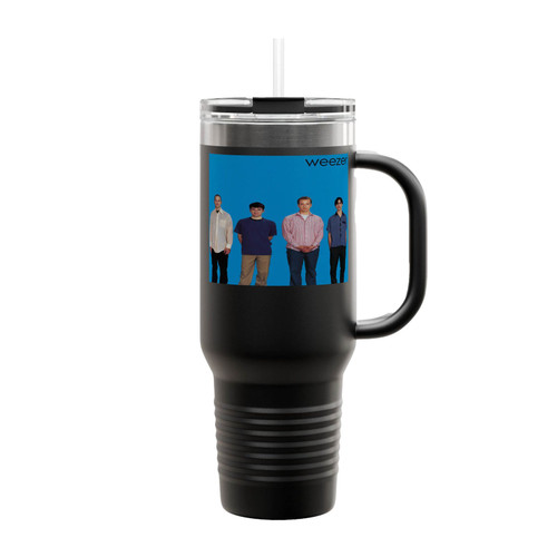 Weezer Blue Album Insulated Travel Mug