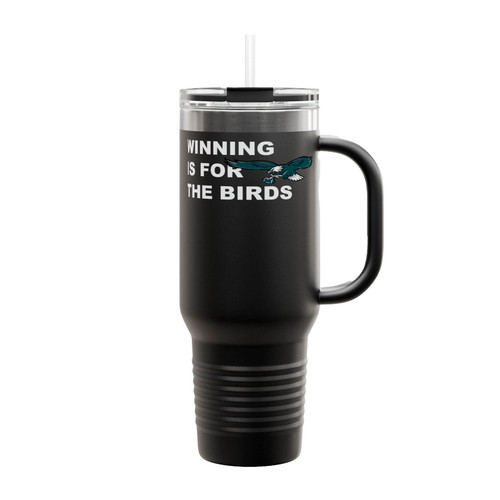 Winning Is For The Birds Eagle Insulated Travel Mug