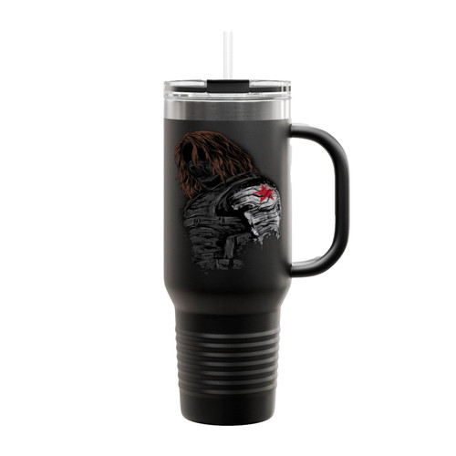 Winter Soldier Marvel Insulated Travel Mug