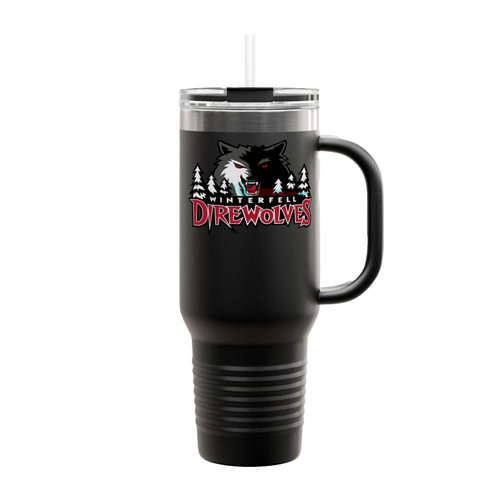 Winterfell Direwolves Insulated Travel Mug