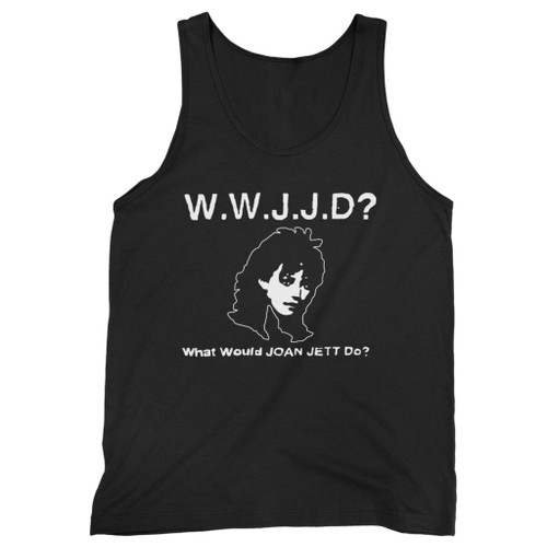 Our cotton wwjjd what would joan jett do men tank top is perfect for those intense workouts in the gym, at practice or pickup games.