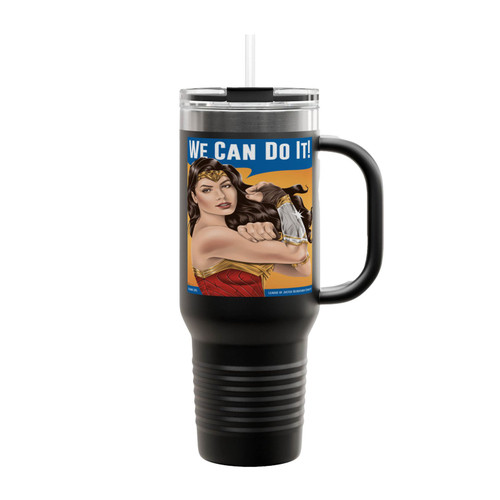 Wonder Riveter We Can Do It Insulated Travel Mug