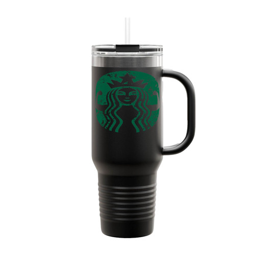 Workout Coffee Starbuff Gym Insulated Travel Mug