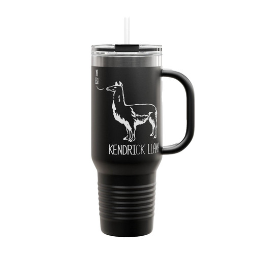 Ya Bish Kendrick Llama Kendrick Lamar Insulated Travel Mug