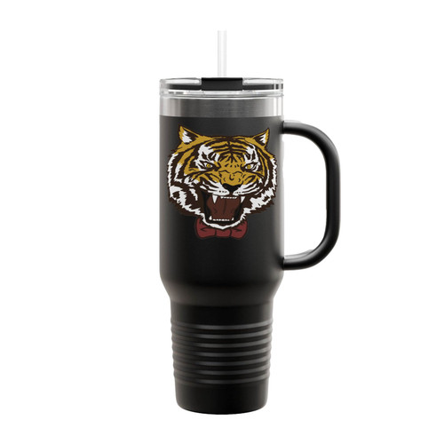 Yuri On Ice Yuri Plisetsky Tiger With Bowtie Insulated Travel Mug