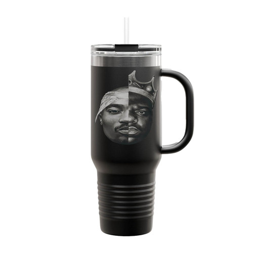 2Pac X Notorious B.I.G. Insulated Travel Mug