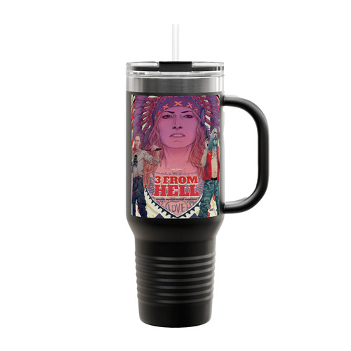 3 From Hell Art Insulated Travel Mug