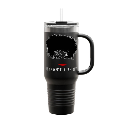 80S Robert Smith The Cure Why Can't I Be You Insulated Travel Mug
