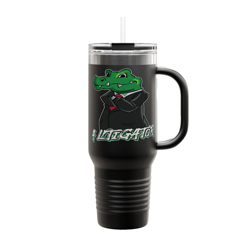 A Litigator Funny Lawyer Insulated Travel Mug
