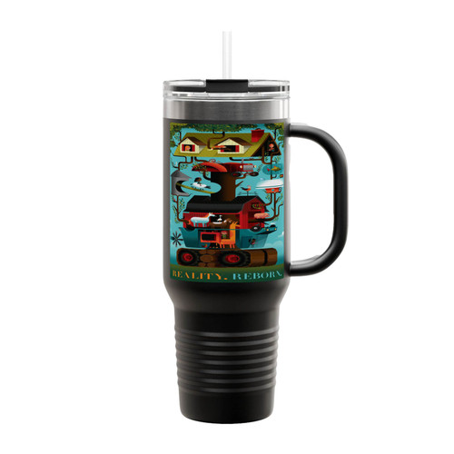 Adobe Invisible Creature Insulated Travel Mug
