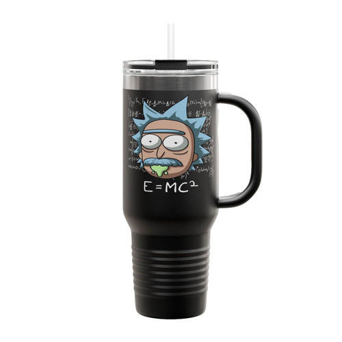 Albert Sanchez Rick And Morty Inspired Insulated Travel Mug