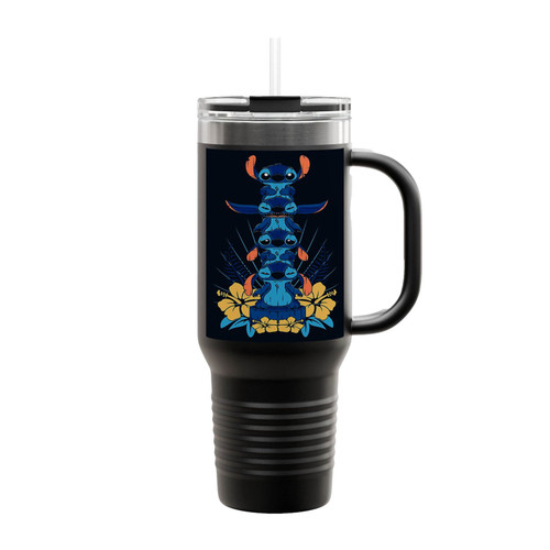 Alien Mood Stitch Totem Insulated Travel Mug
