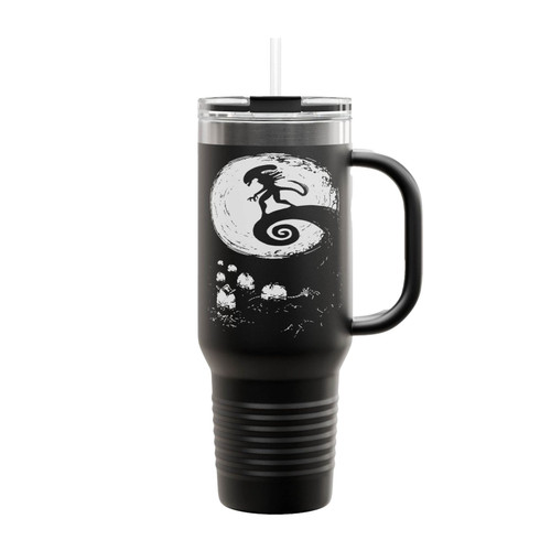 Alien Xenomorph Nightmare Before Christmas Insulated Travel Mug