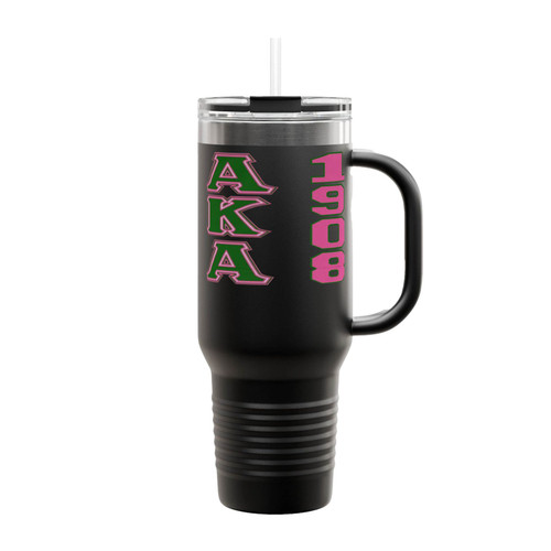 Alpha Kappa Alpha Insulated Travel Mug
