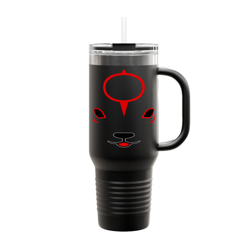 Amaterasu Chibiterasu Insulated Travel Mug
