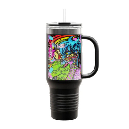 Anti Drug 2 Insulated Travel Mug