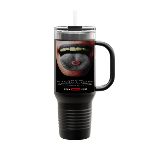 Anti Drug 3 Insulated Travel Mug