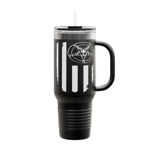 Baphomet Nation Insulated Travel Mug