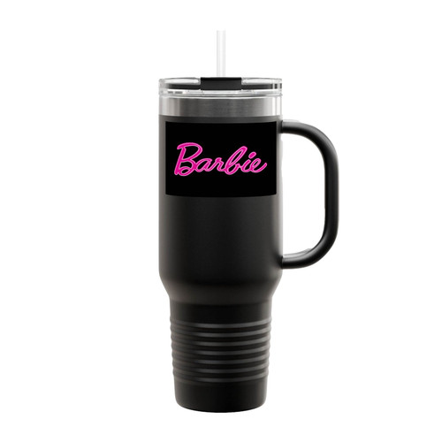 Barbie District Made 2 Insulated Travel Mug