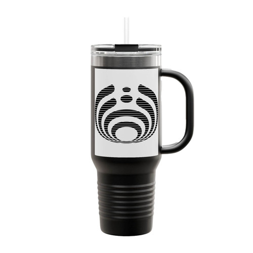 Bassnectar Black Logo Insulated Travel Mug