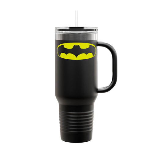 Batman Superhero Logo Insulated Travel Mug