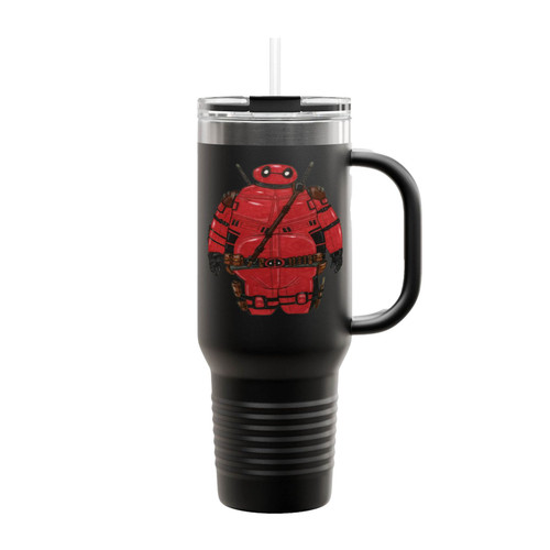 Baymax Deadpool Insulated Travel Mug