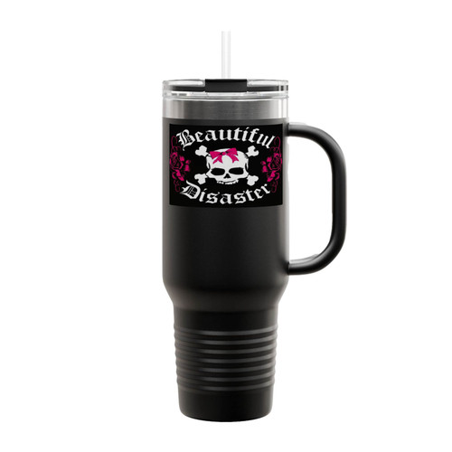 Beautiful Disaster Insulated Travel Mug