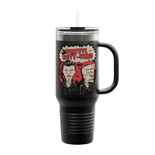 Beavis And Butt Insulated Travel Mug