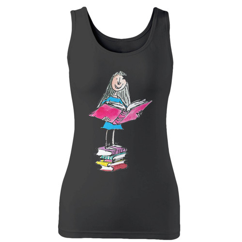 High quality print of this slim fit 2018 world book day women tank top will turn heads. And bystanders won't be disappointed - the racerback cut looks good one any woman's shoulders.